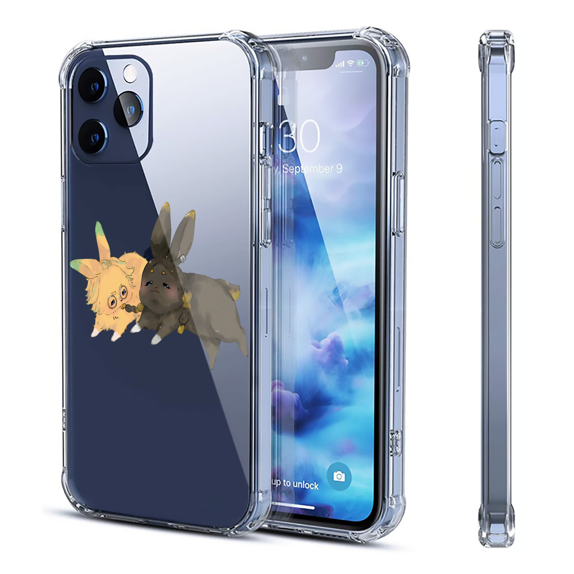 （画像用） 東京リベンジャーズ Tokyo Revengers 【iPhone 12シリーズ対応】透明スマホケース（クリアソフトケース）